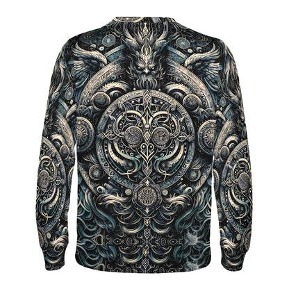 Between Wing and Silence – Cotton Terry Sweatshirt by Loud and Lethal