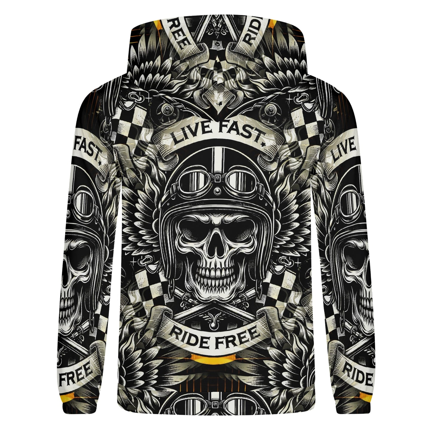 Biker’s Oath - Unisex Hoodie – Live Fast, Ride Free