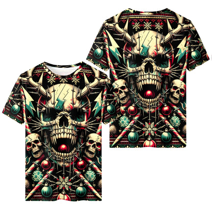 Bone Noel Organic Cotton T-Shirt – Loud & Lethal