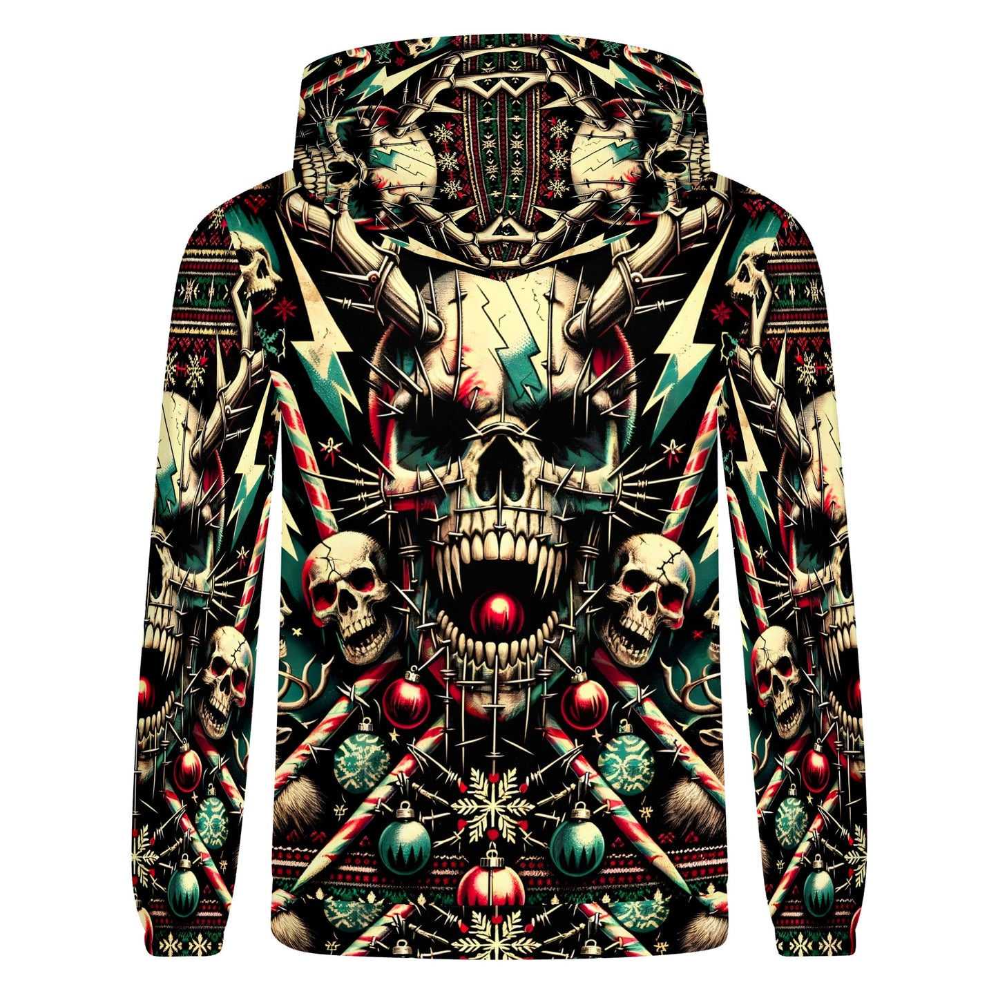 Bone Noel - Cotton Terry Hoodie | Loud & Lethal