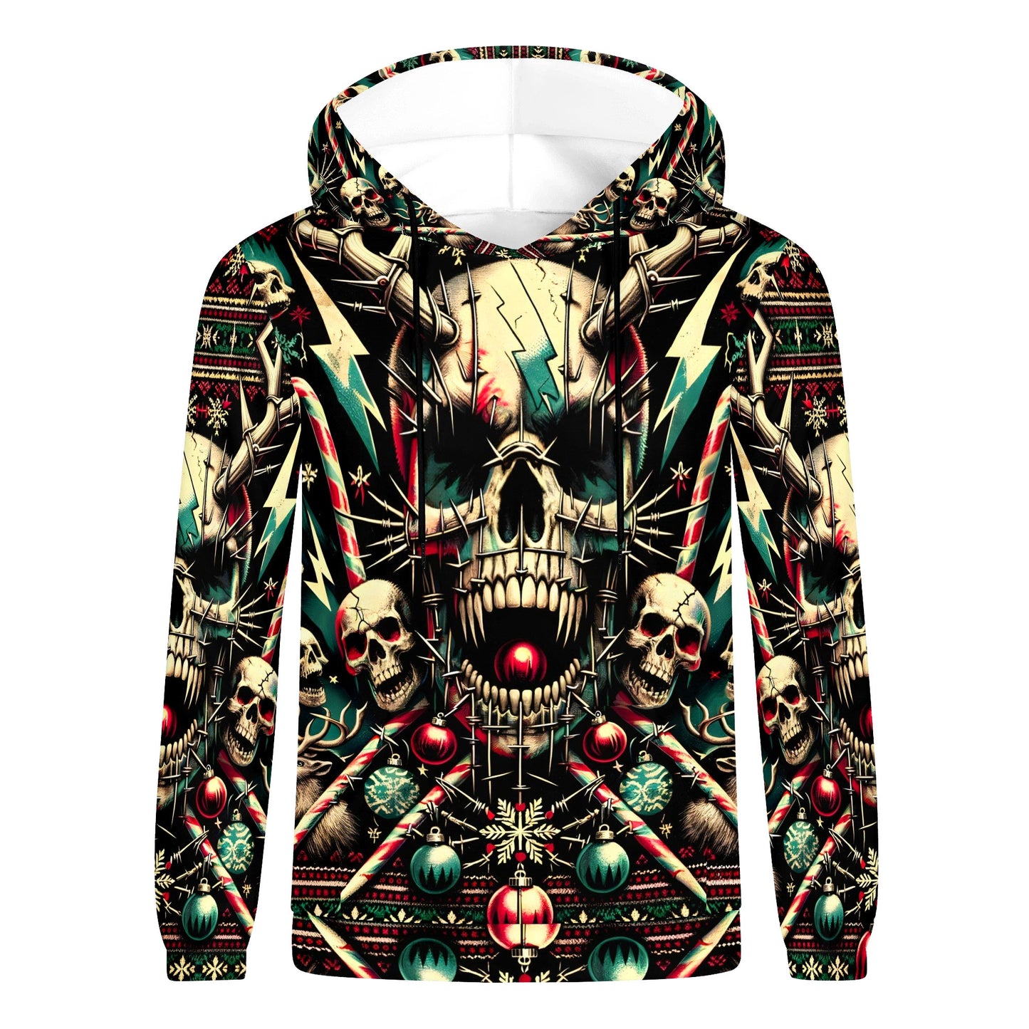 Bone Noel - Cotton Terry Hoodie | Loud & Lethal