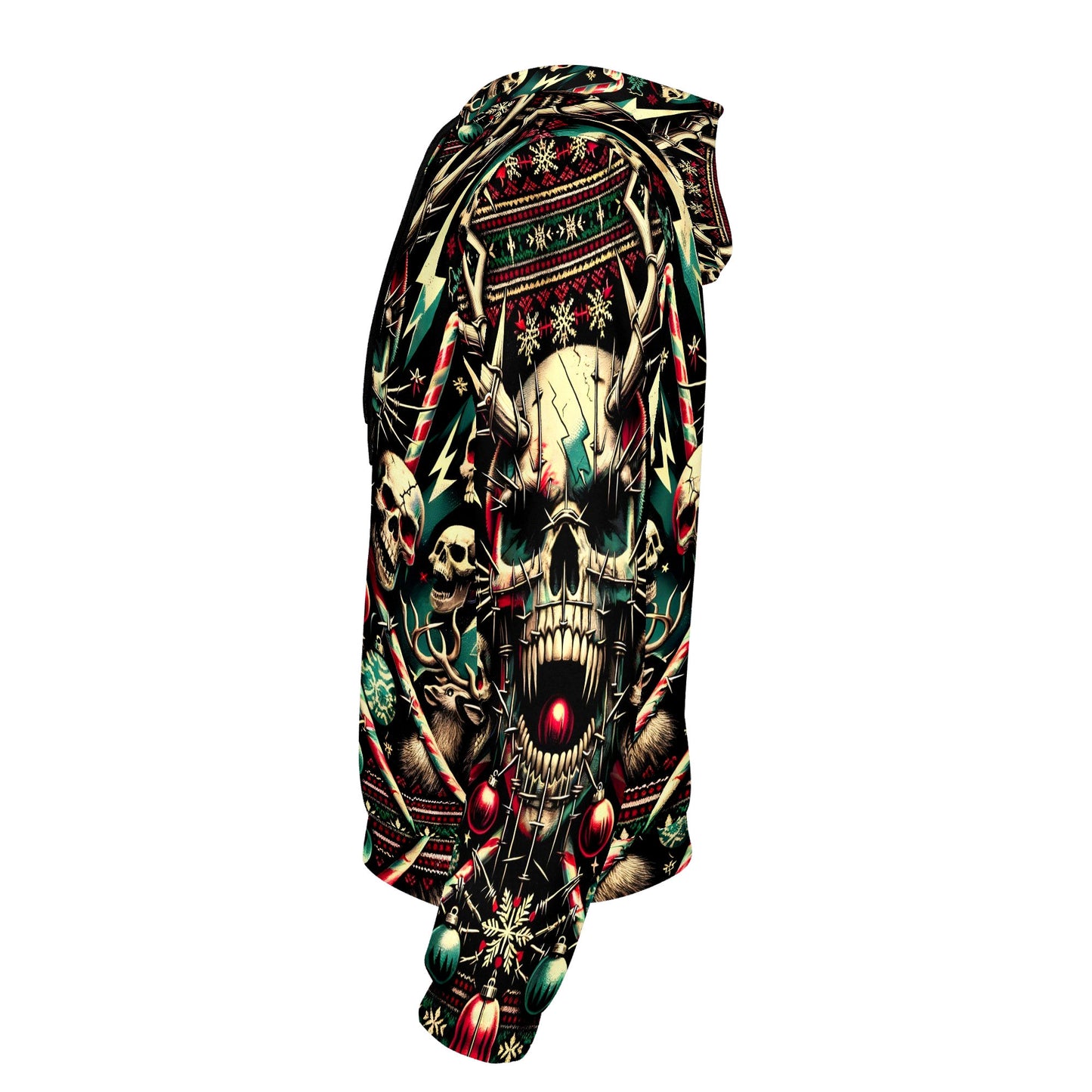 Bone Noel - Cotton Terry Hoodie | Loud & Lethal