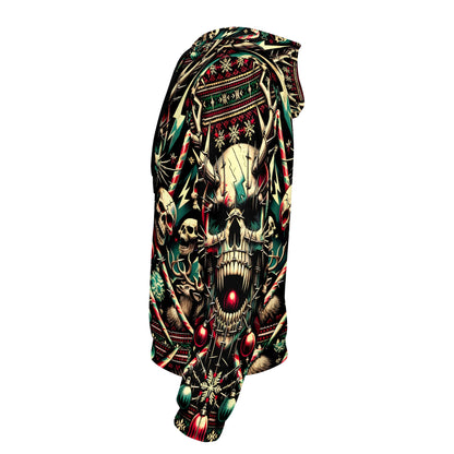 Bone Noel - Cotton Terry Hoodie | Loud & Lethal