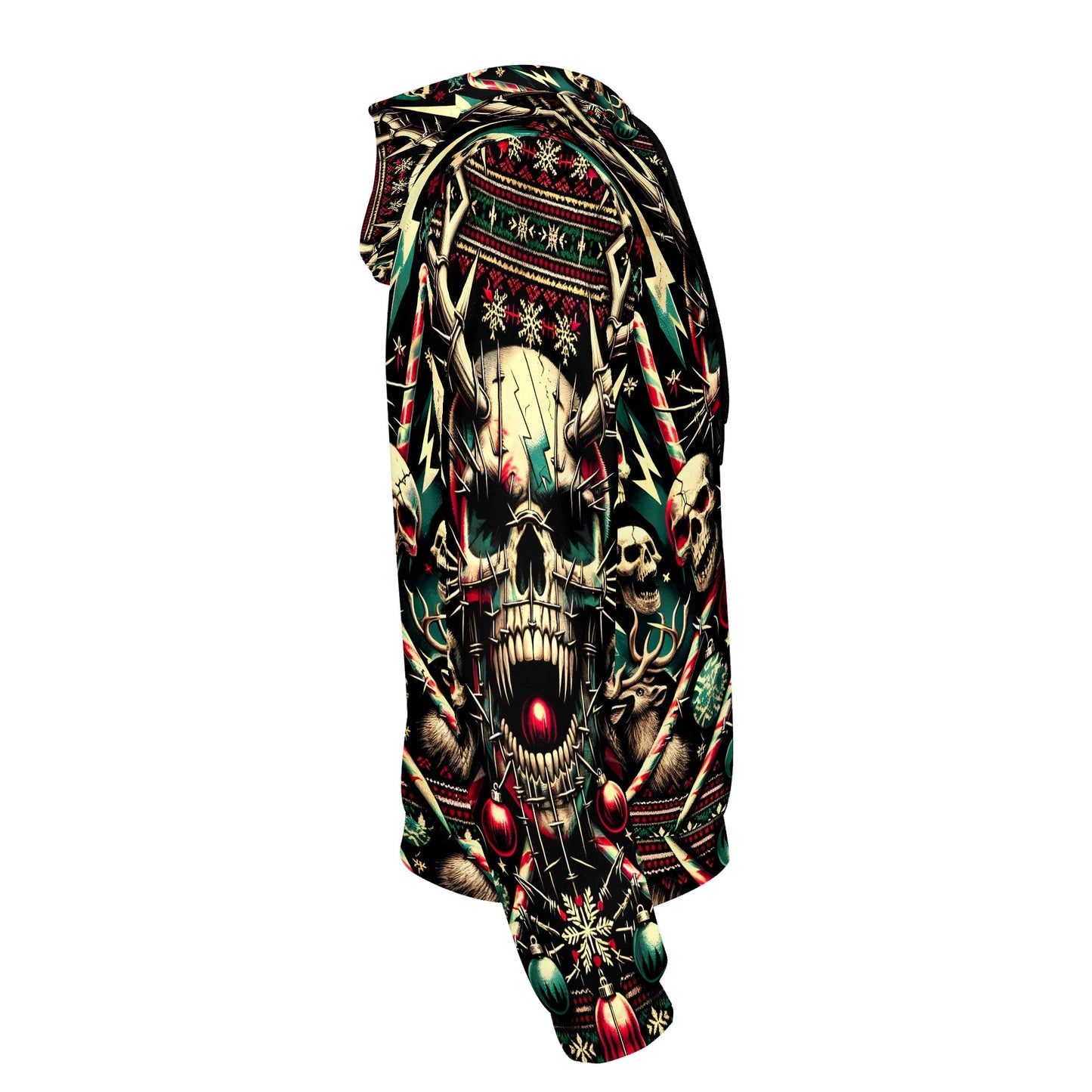 Bone Noel - Cotton Terry Hoodie | Loud & Lethal