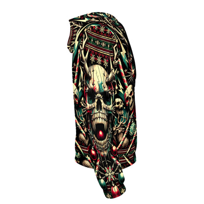 Bone Noel - Cotton Terry Hoodie | Loud & Lethal