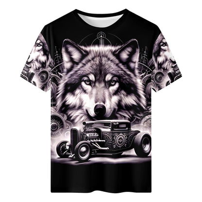 Born To Roam Lycra T-Shirt – Loud & Lethal Wearable Art