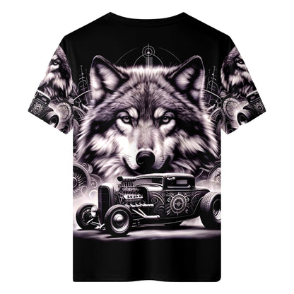 Born To Roam Lycra T-Shirt – Loud & Lethal Wearable Art