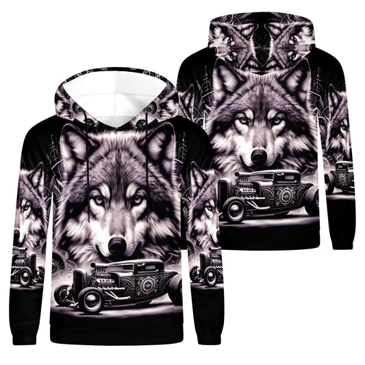 Born to Roam Poly French Terry Hoodie by Loud and Lethal