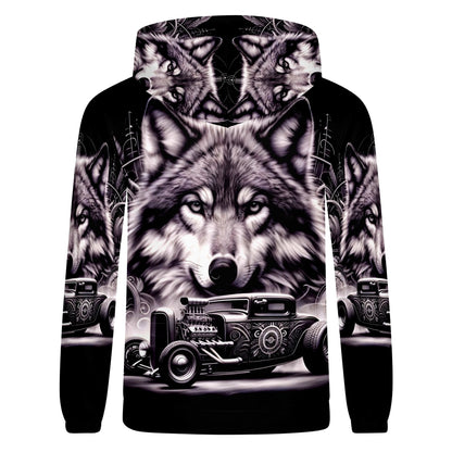 Born to Roam Poly French Terry Hoodie by Loud and Lethal