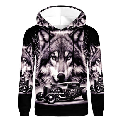 Born to Roam Poly French Terry Hoodie by Loud and Lethal