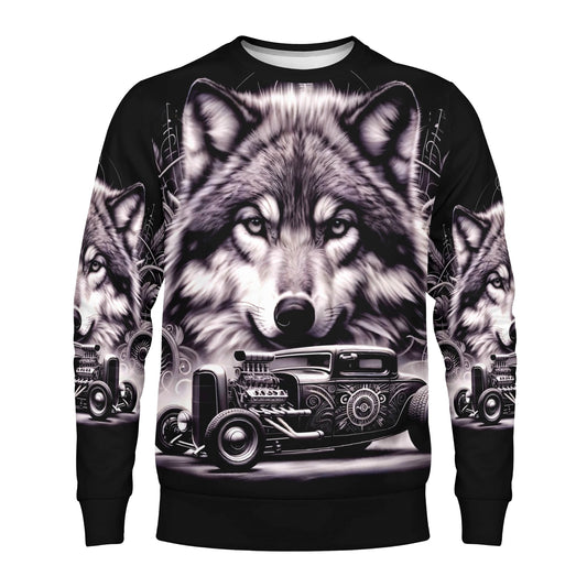 Born to Roam – Poly French Terry Sweatshirt | Loud & Lethal