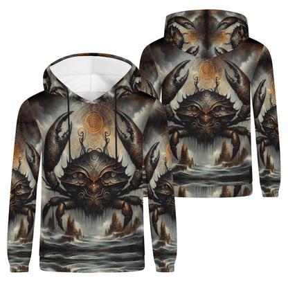 Zodiac Collection – Cancer Cotton Terry Hoodie
