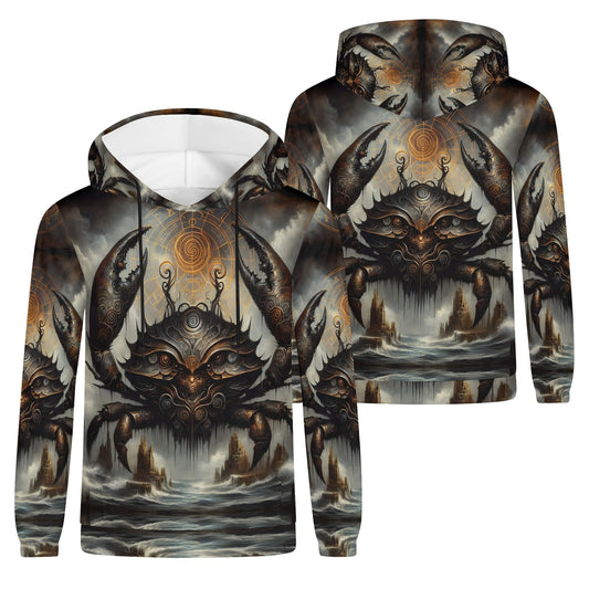 Zodiac Collection – Cancer Poly French Terry Hoodie