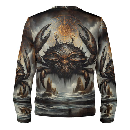 Zodiac Collection: Cancer Cotton Terry Sweatshirt