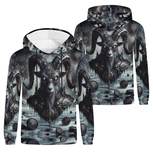 Zodiac Collection - Capricorn Poly French Terry Hoodie