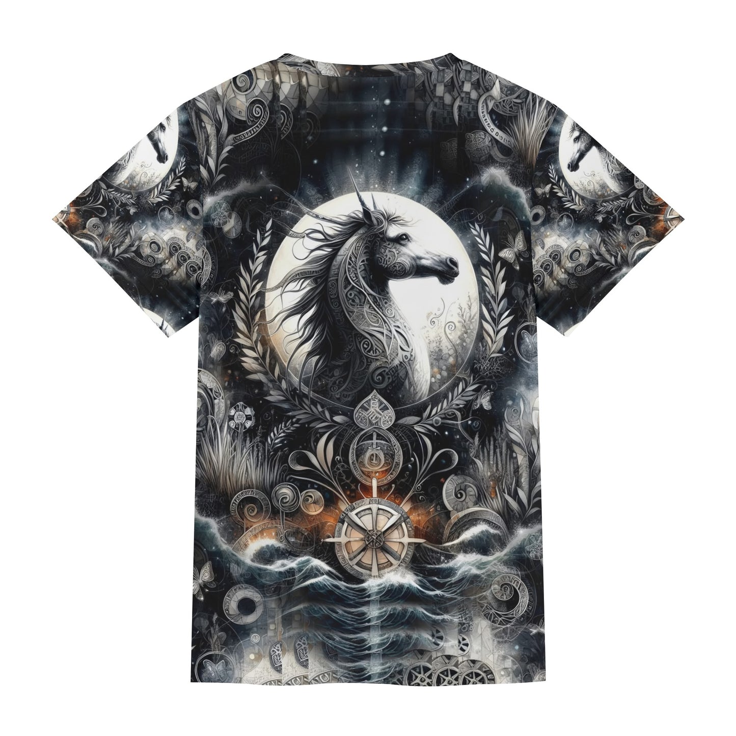 Celestial Charger – Unisex T-Shirt - where mythology, artistry, and bold fashion collide