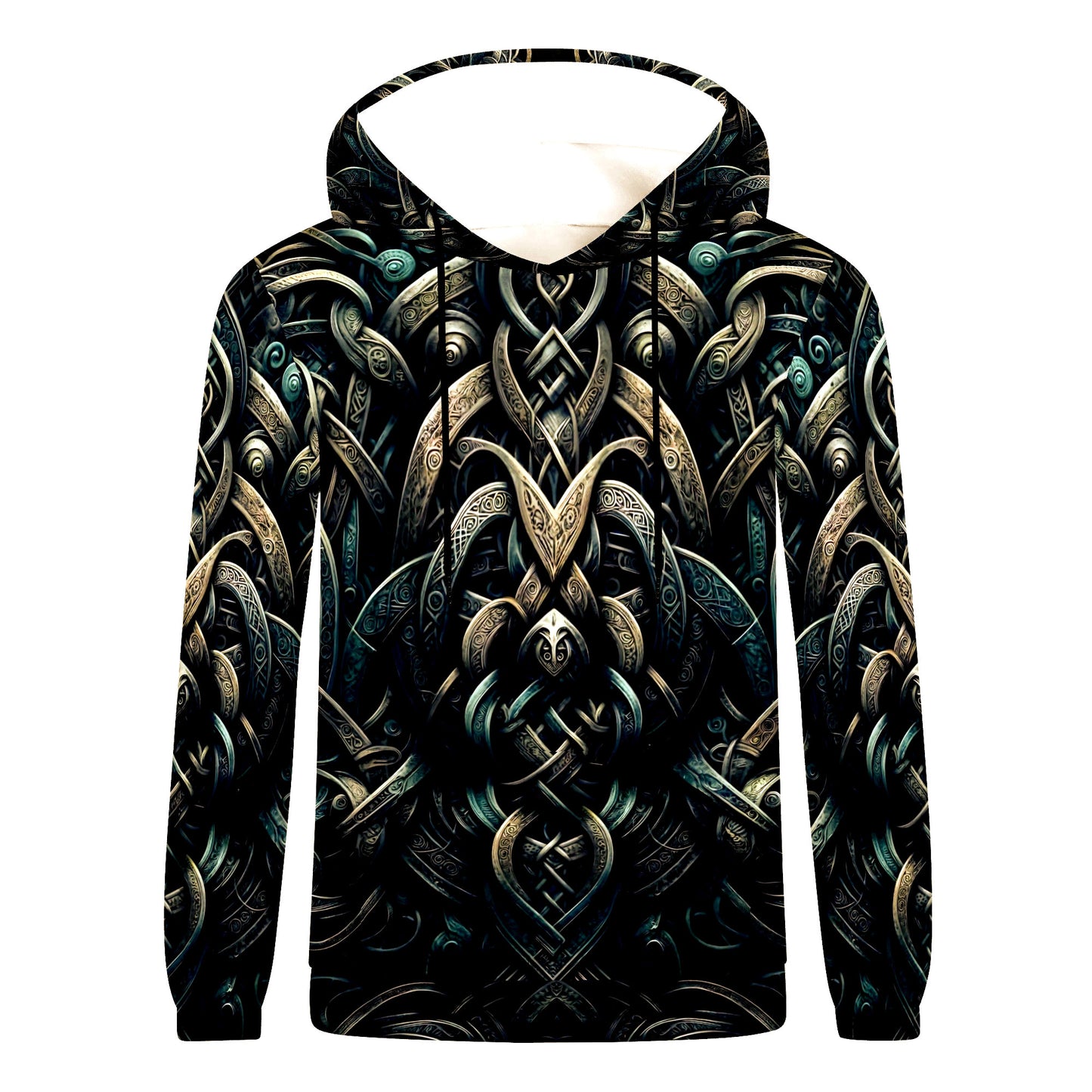 Celtic Dreamscape Poly French Terry Hoodie | Loud and Lethal