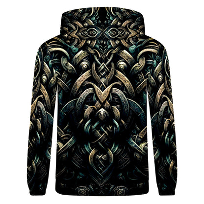 Celtic Dreamscape Poly French Terry Hoodie | Loud and Lethal