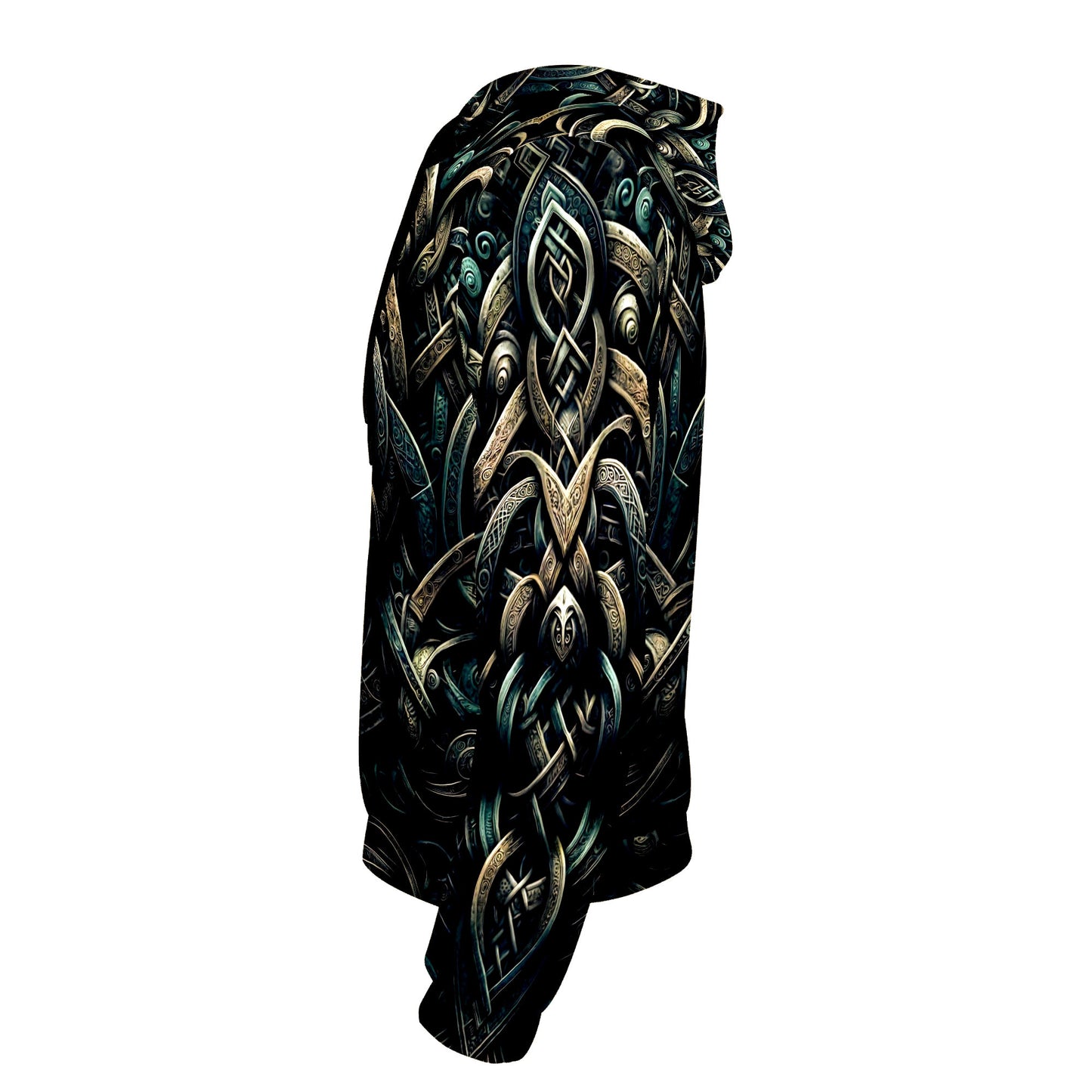Celtic Dreamscape Poly French Terry Hoodie | Loud and Lethal