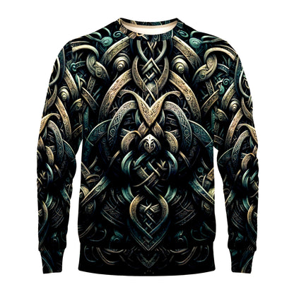 Celtic Dreamscape Cotton Terry Sweatshirt | Loud and Lethal