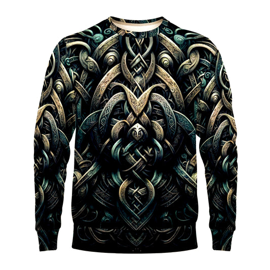 Celtic Dreamscape Cotton Terry Sweatshirt | Loud and Lethal