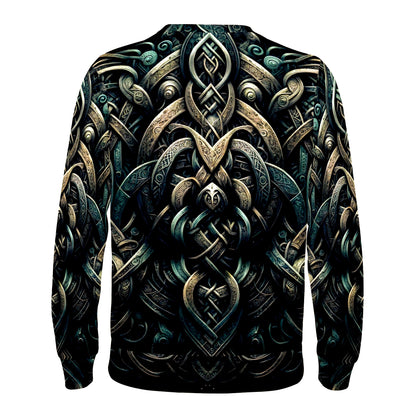 Celtic Dreamscape Cotton Terry Sweatshirt | Loud and Lethal