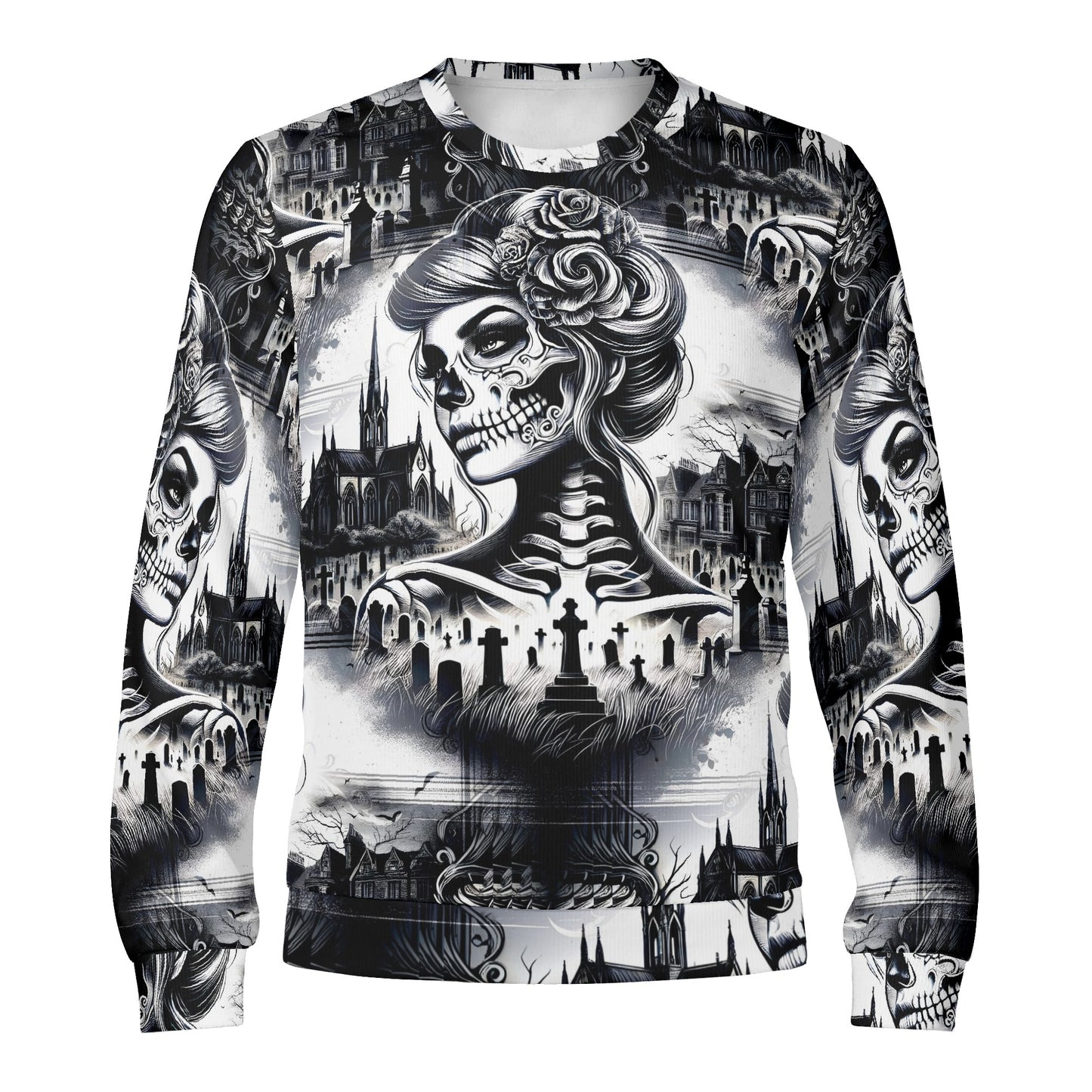 Cemetery Siren – Unisex Sweater: Embrace the Darkness in Style