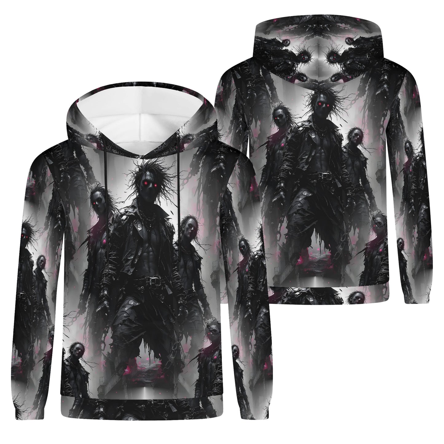 Chains of the Forsaken - Unisex Hoodie – A Dystopian Masterpiece