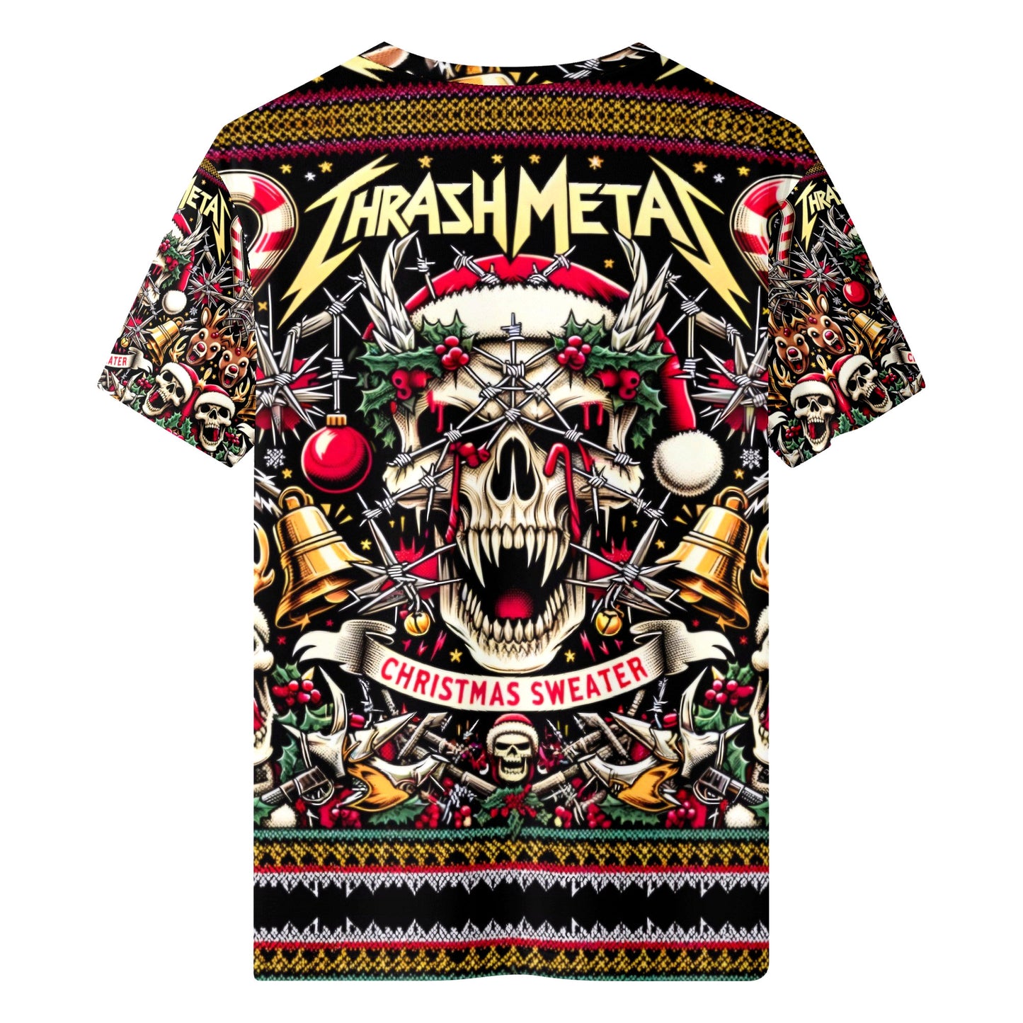 Chaosmas 100% Cotton Christmas T-Shirt – Loud & Lethal