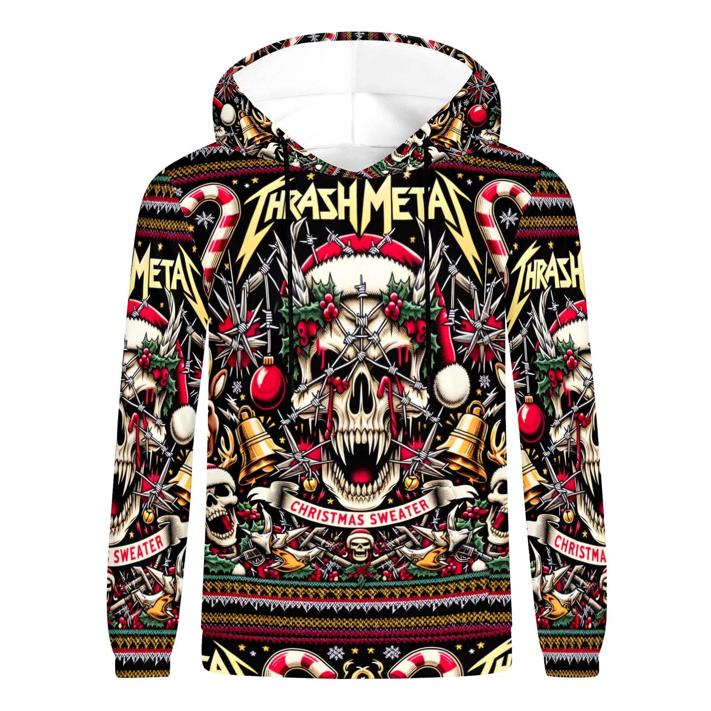 Chaosmas - Cotton Terry Hoodie | Loud & Lethal