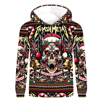 Chaosmas - Cotton Terry Hoodie | Loud & Lethal