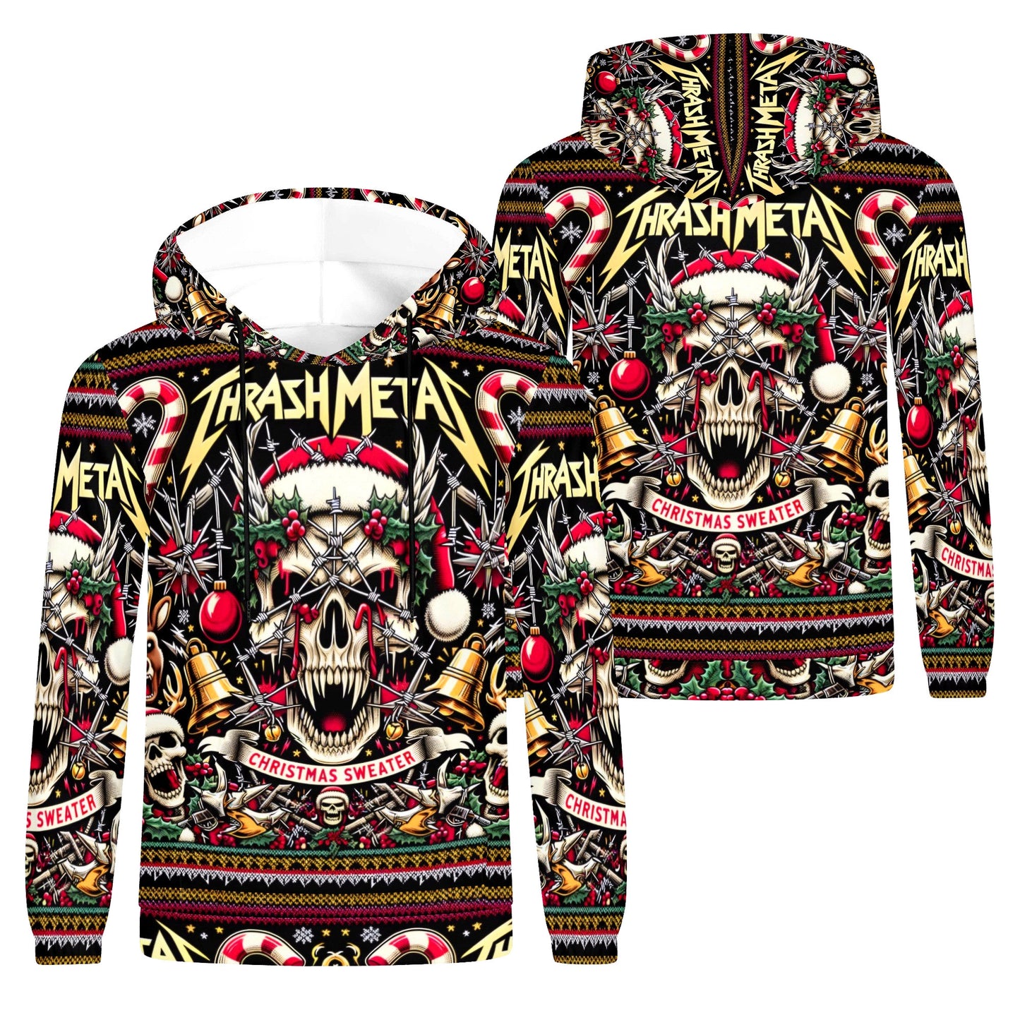 Chaosmas - Cotton Terry Hoodie | Loud & Lethal