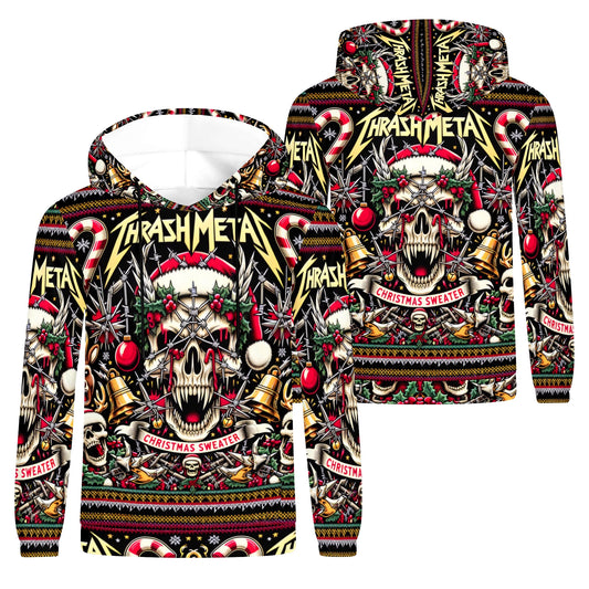 Chaosmas - Poly French Terry Hoodie | Loud & Lethal