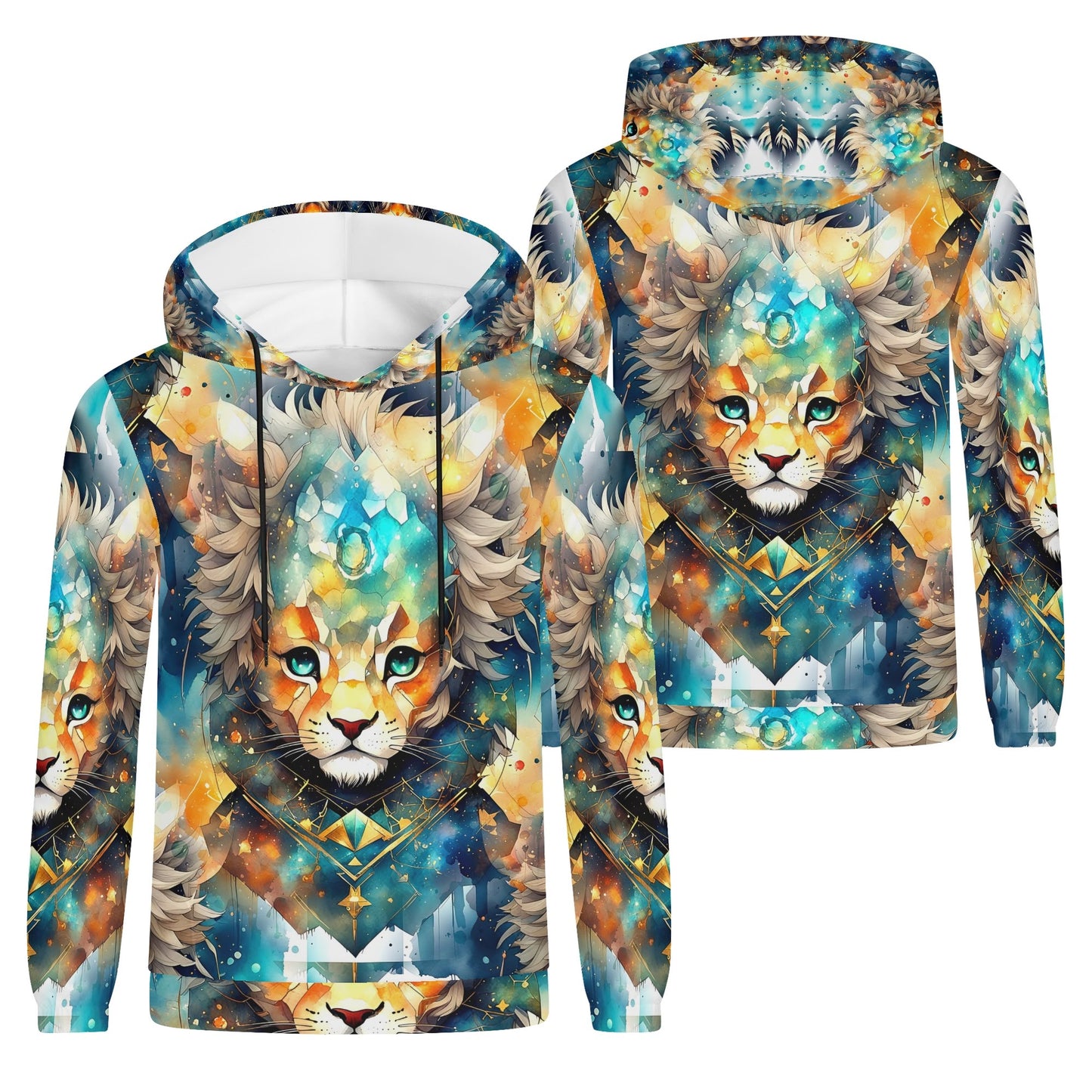 Chibi Lion – Unisex Hoodie - Unleash Your Inner Mystical Majesty