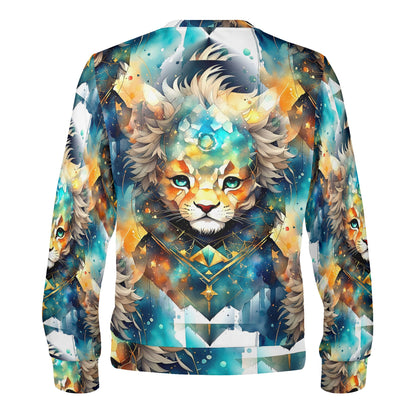 Chibi Lion – Unisex Sweater - Unleash the Mystical Majesty