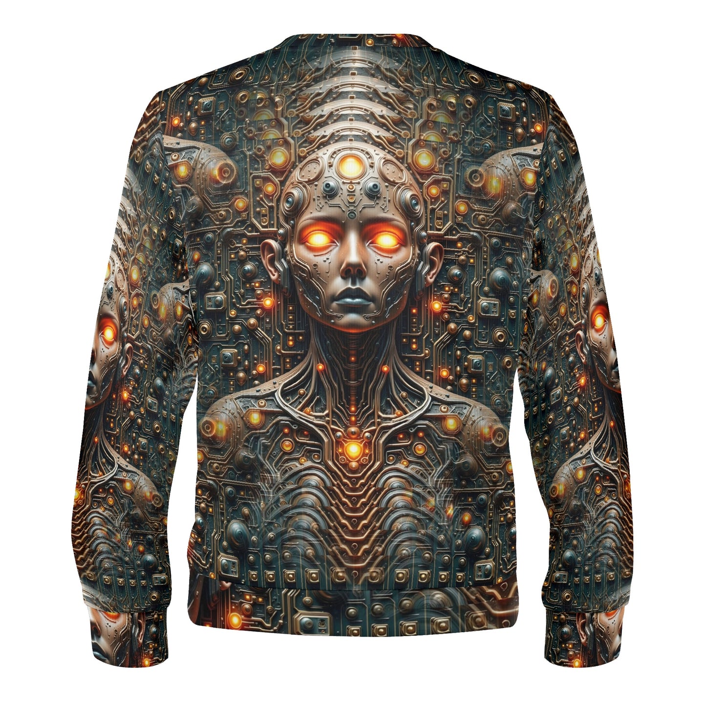 Circuit Soul – Unisex Sweater: Embrace the Future of Heavy Metal Fashion