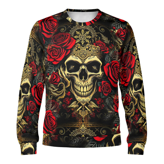 Crimson Path – Unisex Sweater: Follow the Road to Rebellion