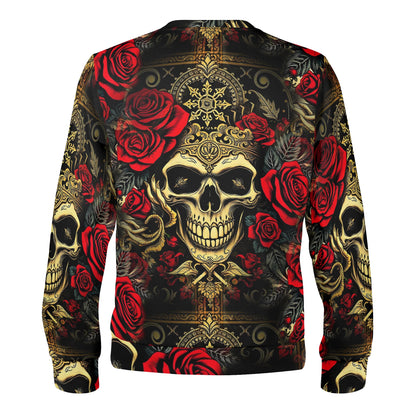 Crimson Path – Unisex Sweater: Follow the Road to Rebellion