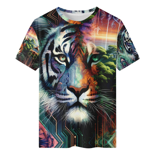 Cybernetic Jungle Organic Cotton Kids T-Shirt By Loud and Lethal
