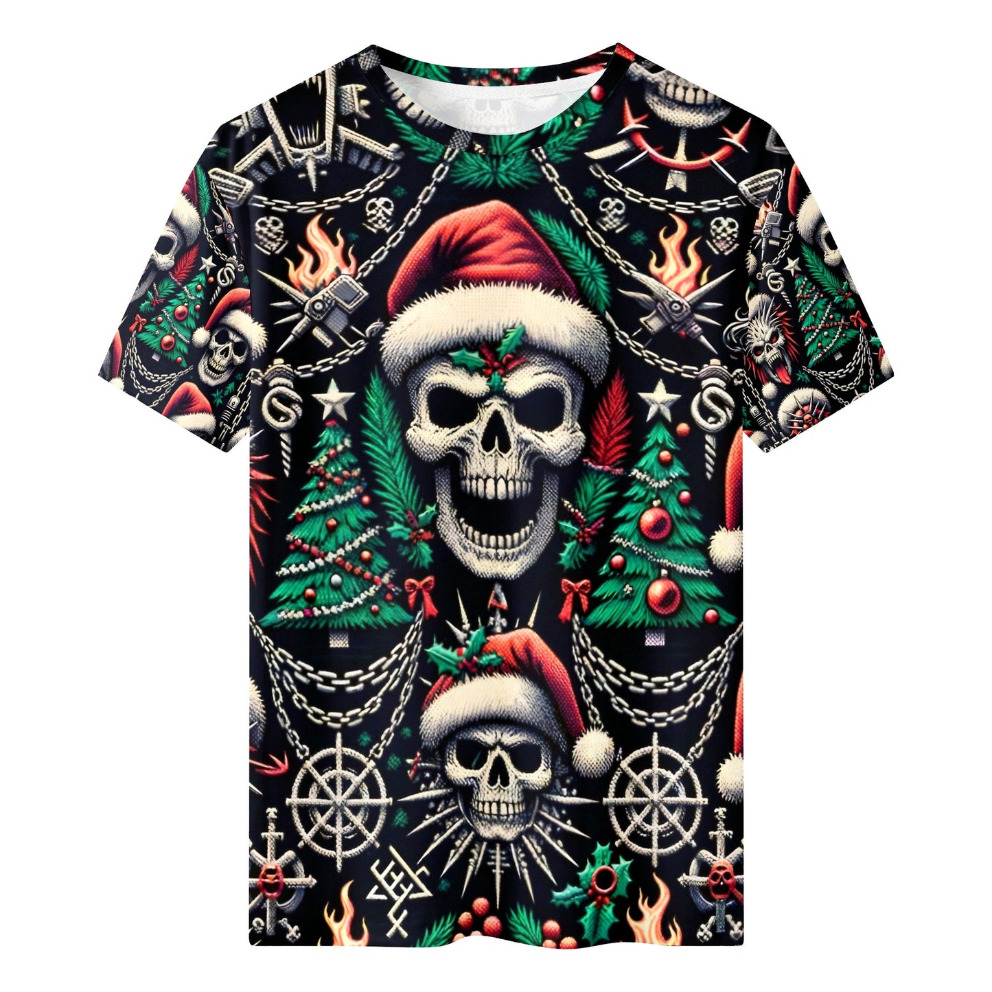 Dark Christmas Organic Cotton Christmas T-Shirt