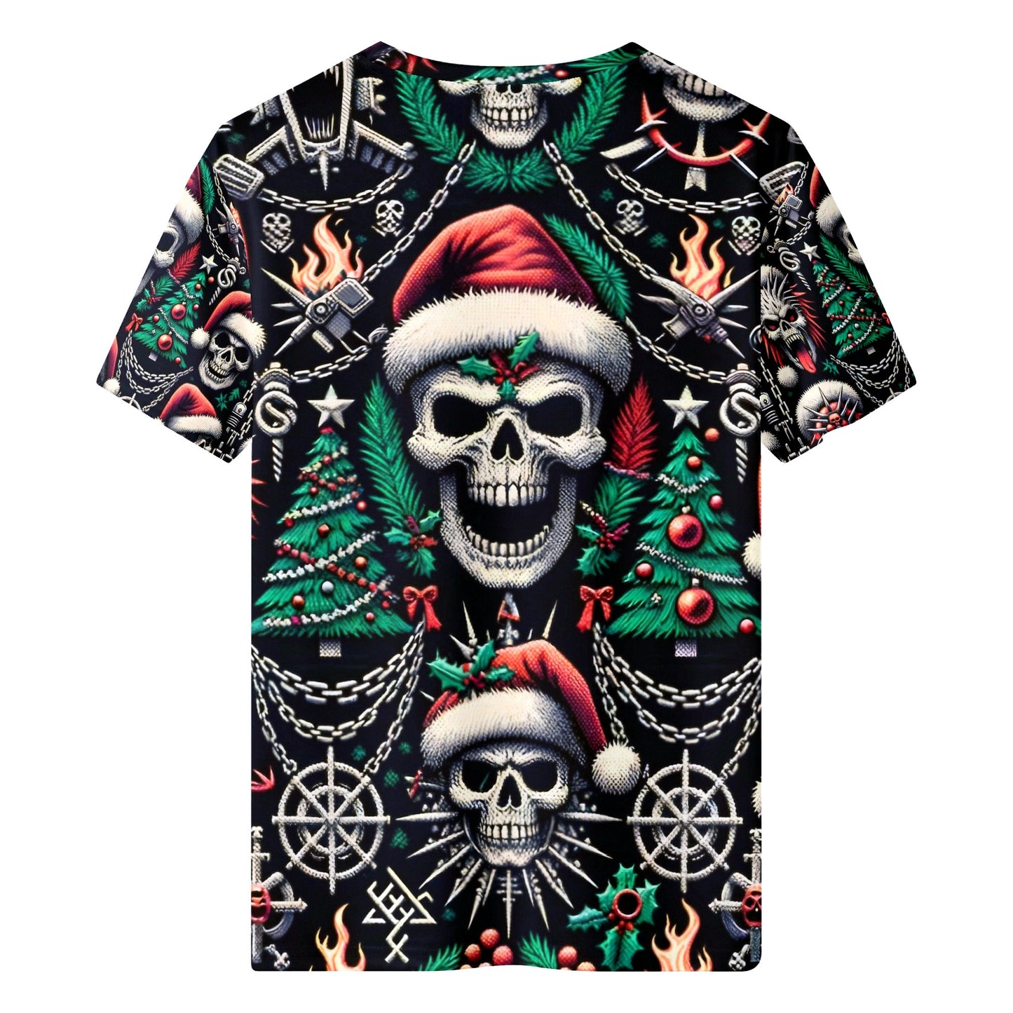Dark Christmas Organic Cotton Christmas T-Shirt