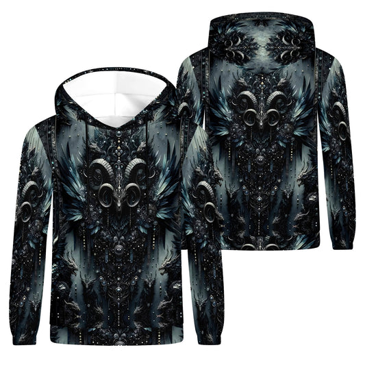 Dark Covenant Poly French Terry Hoodie by Loud and Lethal