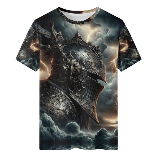 Darkbolt Knight Organic Cotton Kids T-Shirt – Loud and Lethal