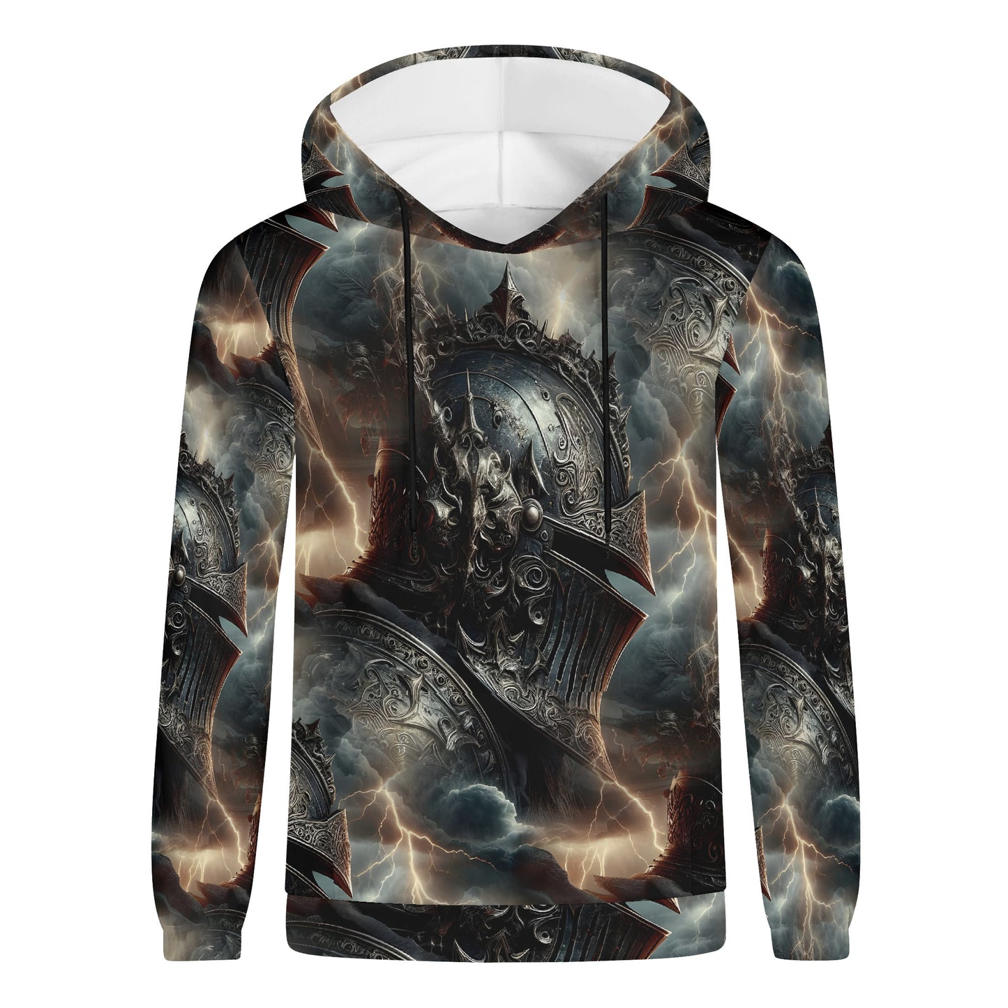 Darkbolt Knight - Unisex Hoodie – Unleash the Power of the Storm