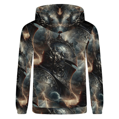 Darkbolt Knight - Unisex Hoodie – Unleash the Power of the Storm