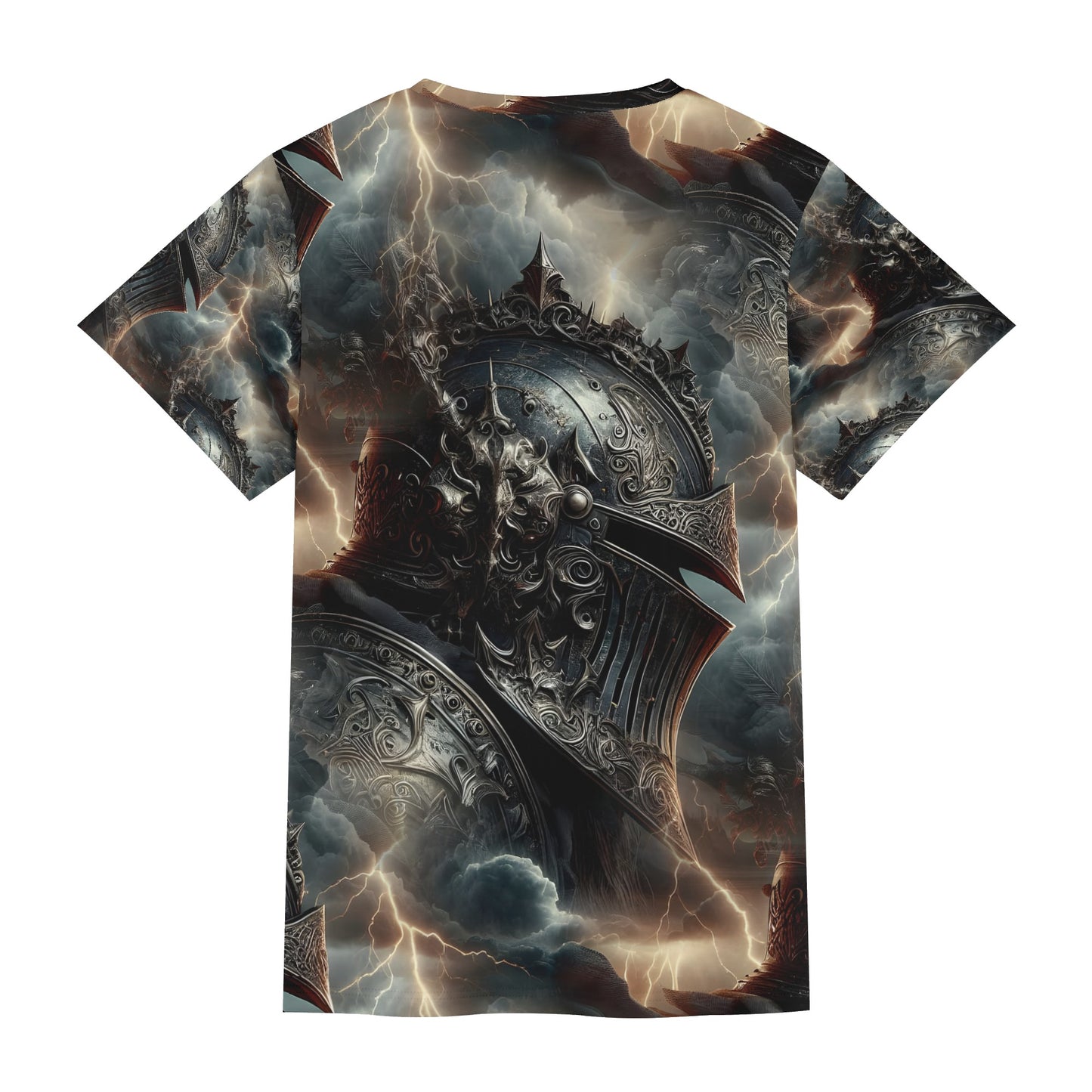 Darkbolt Knight – Unisex Mythical All-Over Print T-Shirt