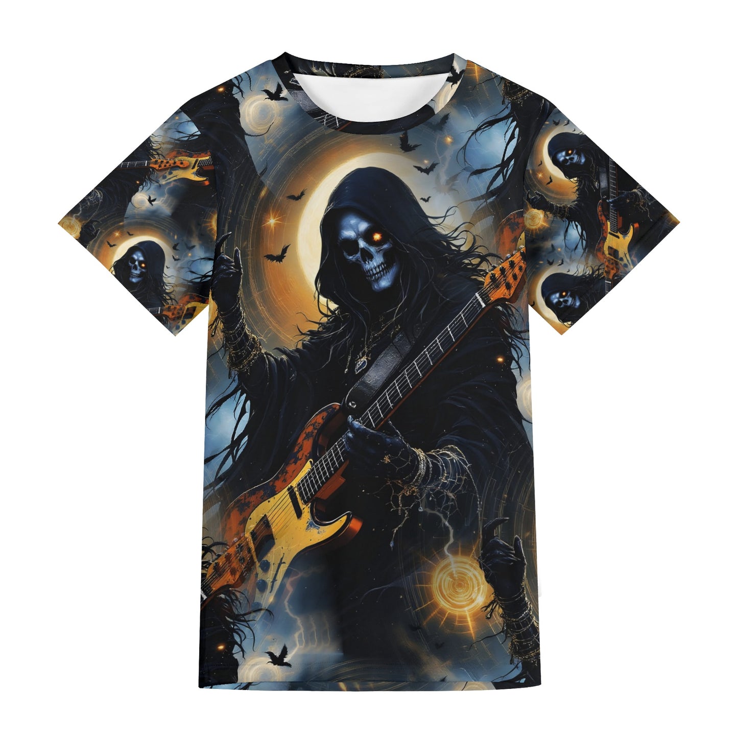 Death Metal Muse – Unisex All-Over Print T-Shirt