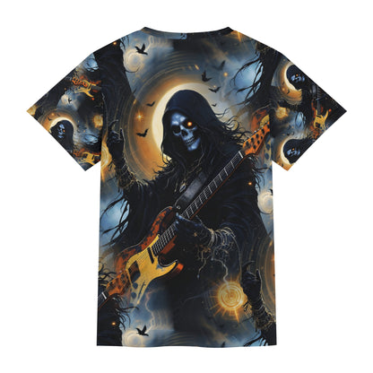 Death Metal Muse – Unisex All-Over Print T-Shirt