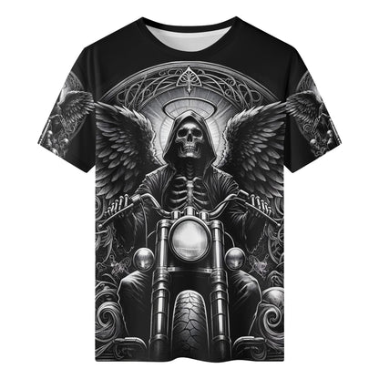 Death on Wheels Lycra Kids T-Shirt – Loud and Lethal
