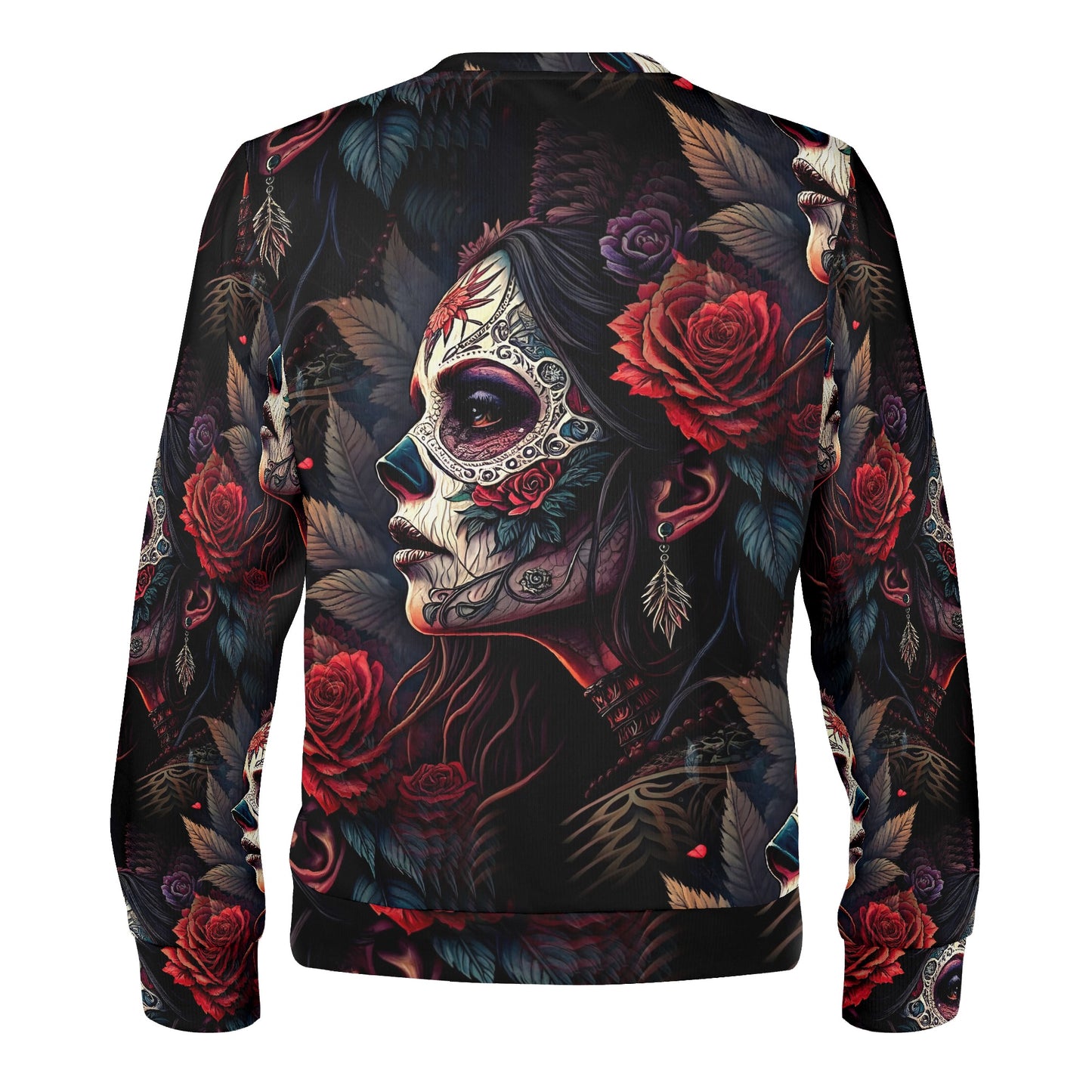 Doomed to Bloom – Unisex Sweater: Gothic Elegance Meets Rebellion